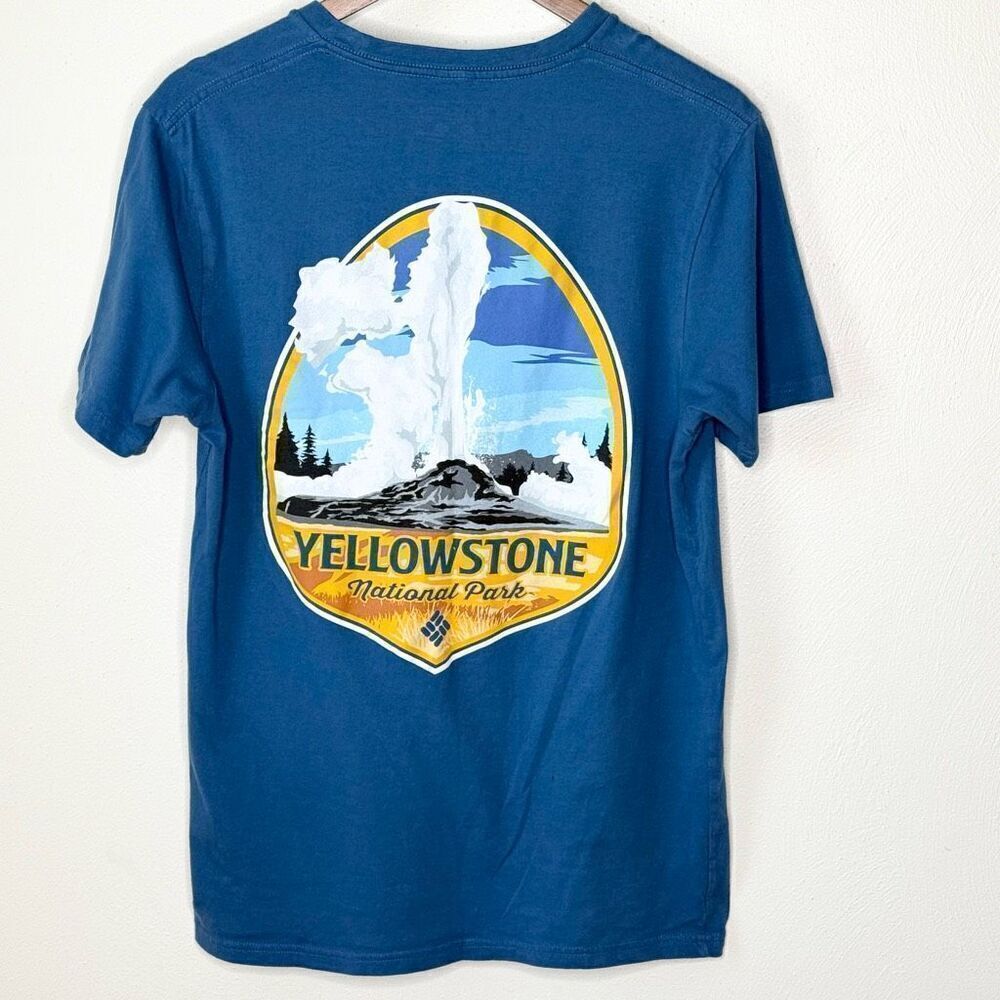 Columbia Yellowstone National Park Short Sleeve T Shirt - Men’s US M